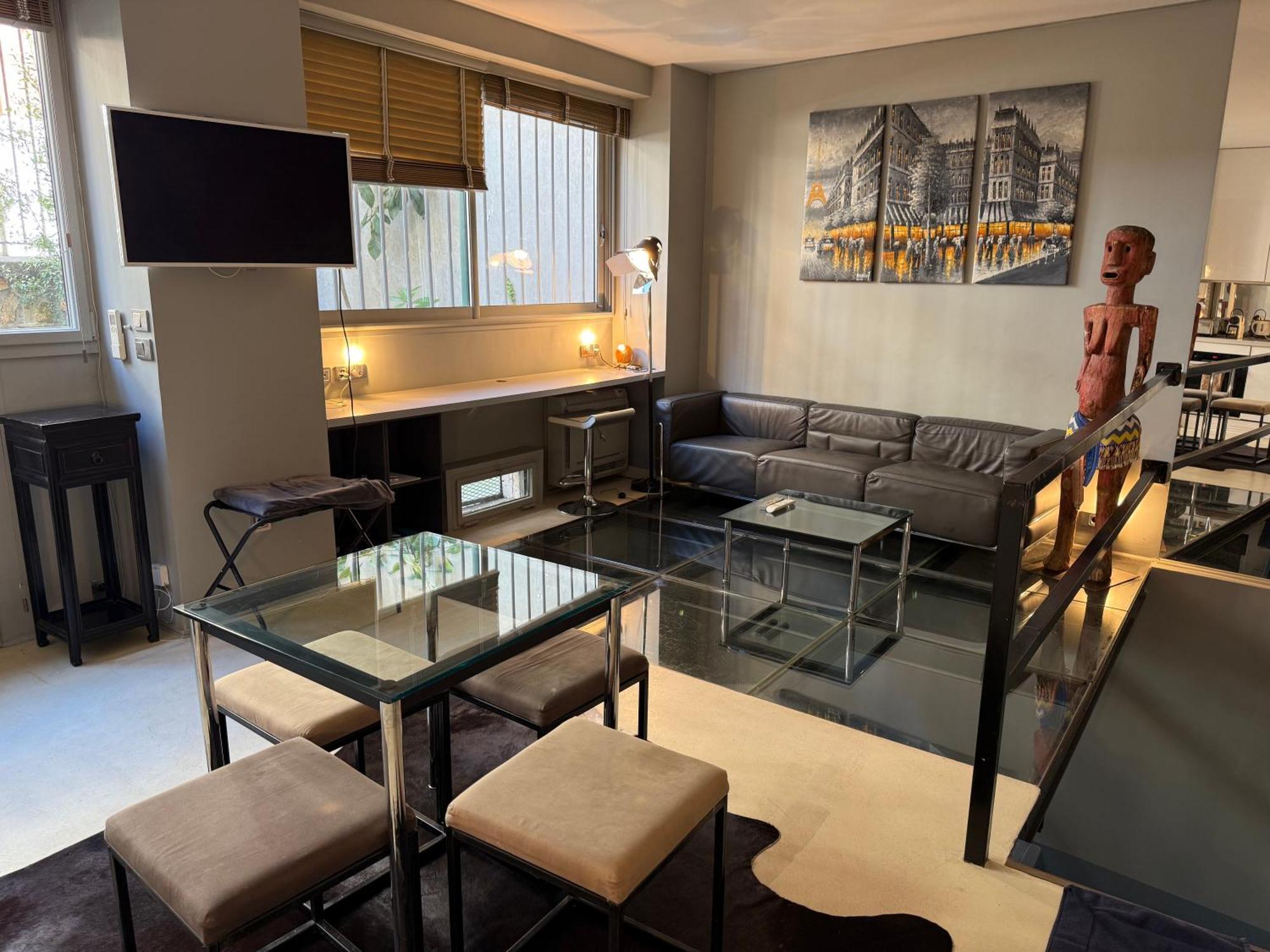 Apartment Loft Atypique Avec Terrasse, Calme Et Cosy Paris